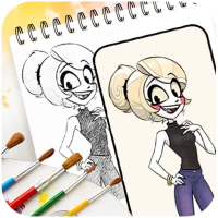 AR Drawing Hazbin Hotel