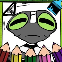 Ben Alien 10 Coloring