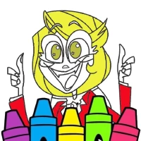 Hazbin Hotel Coloring Book