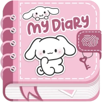 Diary with Fingerprint Lock