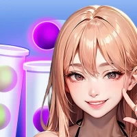 Sexy ball girls: sort puzzle