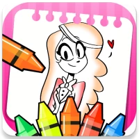 coloring book hazbin hotel
