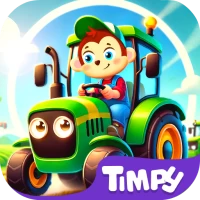 Tractor Games Kids Farm Truck