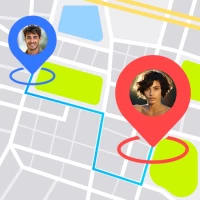 Phone Location Tracker via GPS